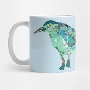 Sandpiper Beach Bird Collage Art Mug